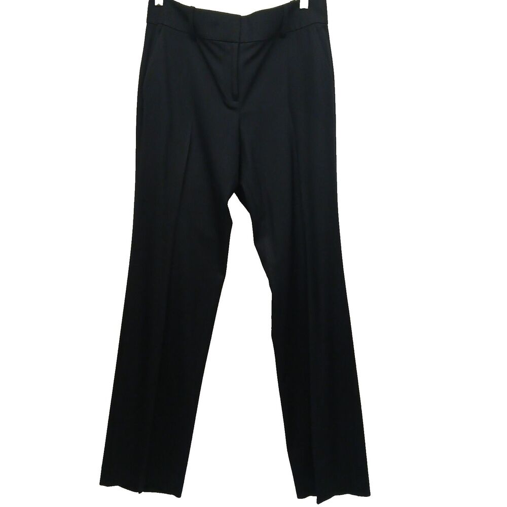 Ann Taylor Women's Black Wear to Work Career Business Dress Pants Size 6 379522